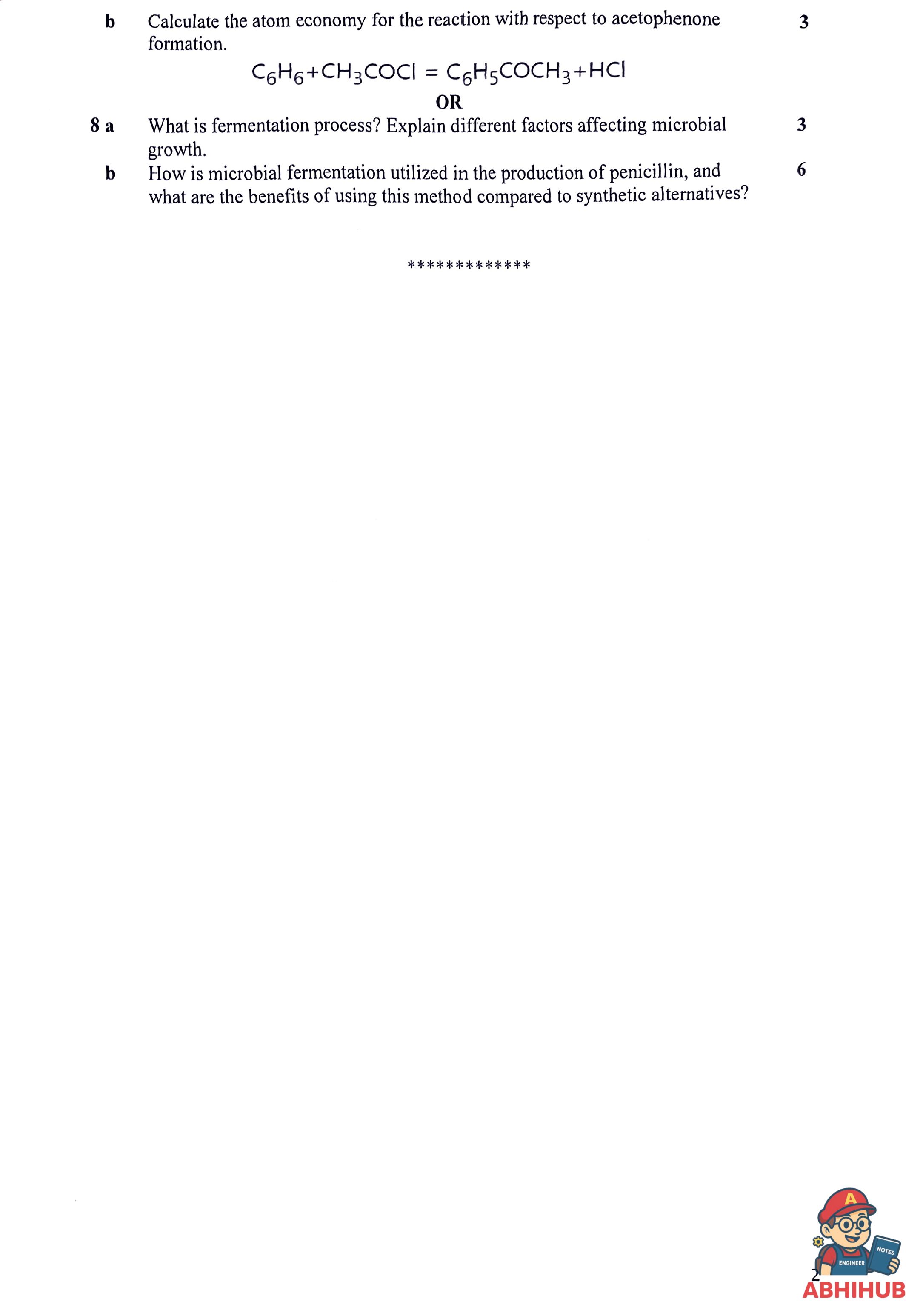 ESE Submission - Applied Chemistry PYQ