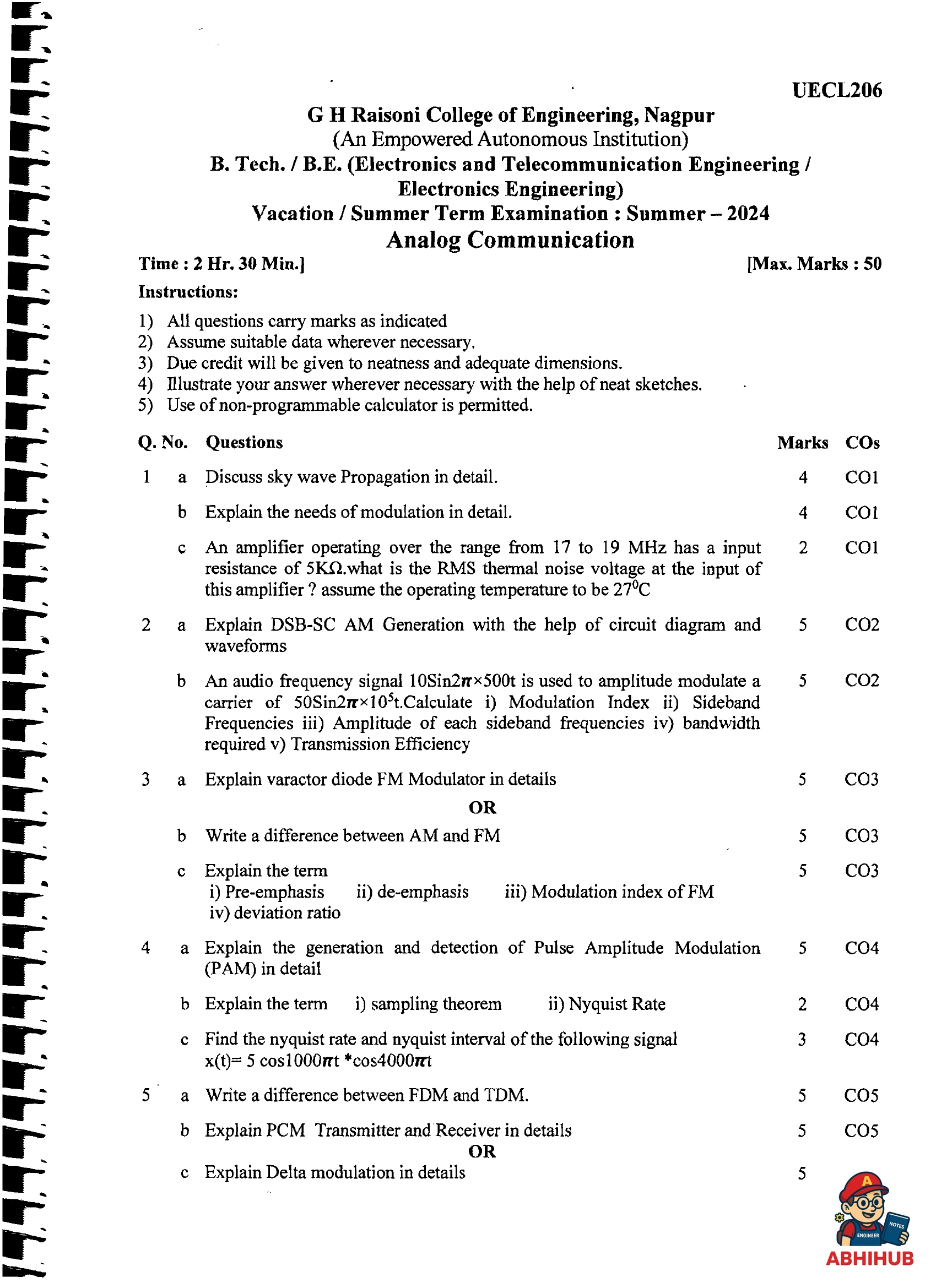 Electronics devices and system - Electronics devices and system PYQ